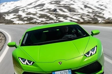 Free Sports Car Green Lamborghini Huracan, Computer Desktop Hd ...