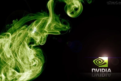 Papel De Parede Fumaça Nvidia
