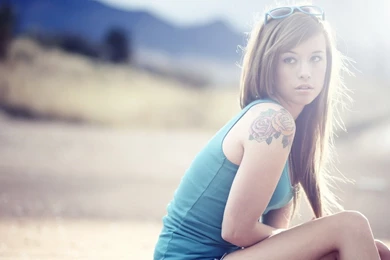 Beautiful Model Wallpaper Widescreen.jpg