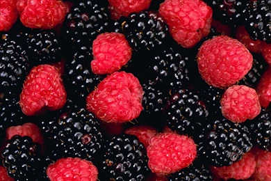 Fruits Raspberries Blackberries Free Desktop Backgrounds HD Desktop ...