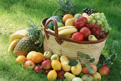 Beautiful Fruits Bucket Wallpaper HD.jpg