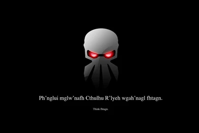 Download Black Cthulhu Wallpapers 1280x1024