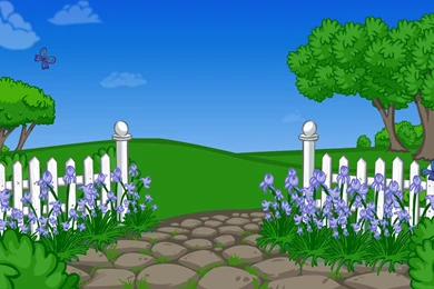 Garden Game Design Backgrounds And Tokens