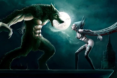 Werewolf Against Vampire Wallpapers And Images   Wallpapers ...