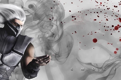 Download Mortal Kombat Smoke Wallpapers 1600x900