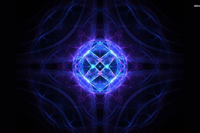 Fluorescent Fiber Sphere Wallpapers   Abstract Wallpapers