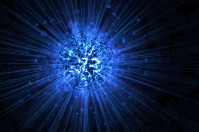 Hexagon Sphere Imploding Widescreen Wallpapers