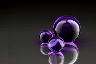 Purple Spheres Wallpapers   3D Wallpapers
