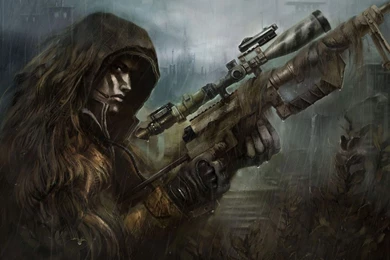 Full HD Wallpapers Sniper Ghost Warrior Rifle Heavy Rain Forest ...