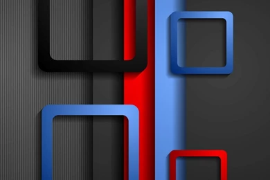 Wallpapers Full HD For Mobile With Red Blue And Black Box