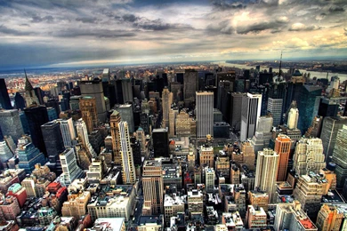 New York Wallpapers, City Landscape, America, Financial District ...