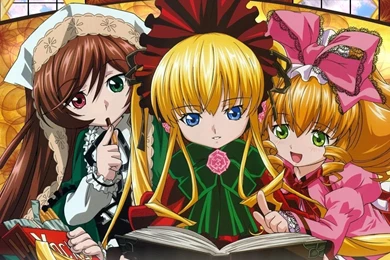 Shinku Reading A Story   Rozen Maiden Wallpapers (12255772)   Fanpop