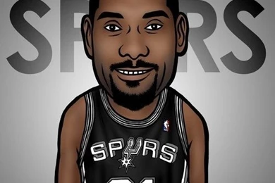 IPad: NBA Stars Cartoon Wallpapers