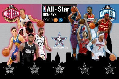 2015 NBA All Stars Rosters Western Vs Eastern Chrome Wallpapers ...