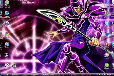 Dark Magician Desktop By MrsRyoBakura On DeviantArt