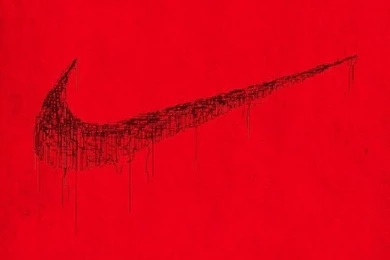 Red iPhone wallpaper for iPhone 5 5c 5s 640x1136 nike logo red.jpg