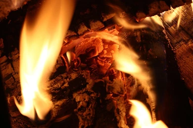 Wallpapers Fireplace, Fire, Firewood, Heat, Flame Desktop Wallpapers ...