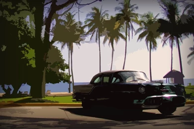 Cuban Car On Beach Wallpapers By Ozone48 On DeviantArt