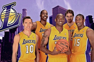 Lakers Best Starting Five Wallpaper Lakers wallpaper .jpg