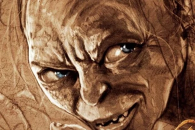 640x960 The Hobbit Gollum Arwork Iphone 4 Wallpapers