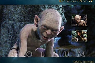 Free Desktop Wallpaper, Gollum
