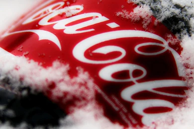Download Wallpapers 3840x1200 Coca cola, Drink, Soda, Snow, Logo ...