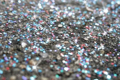 Silver Glitter HD Wallpaper.