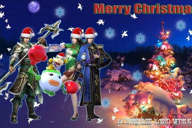 Special Christmas Wallpapers With Bowser Jr And DW By ...