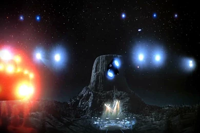 CLOSE ENCOUNTERS OF THE THIRD KIND Sci fi Drama Thriller Spaceship ...