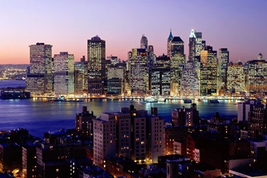 Twilight In New York City