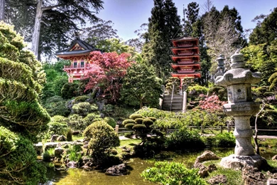 Japanese Tea Garden Desktop Wallpapers