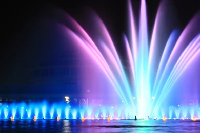 Ocean Bridge House Night Hd Wallpapers Wallpapers