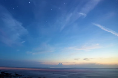 Download Wallpapers 3840x2160 Sky, Stars, Twilight, Blue 4K Ultra ...