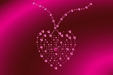 Free Wallpapers Of A Pink Necklace