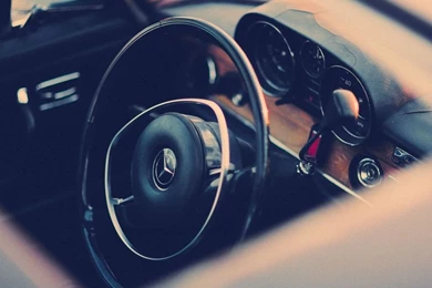 1024x768 Vintage Mercedes Benz Steering Wheel Desktop PC And Mac ...