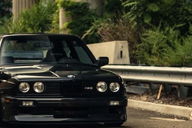 BMW E30 M3 Black iPhone 4/4S/iPod   Wallpapers   HD Wallpapers
