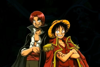 Download Shanks And Monkey Luffy Redhaired Wallpapers 1024x768 ...