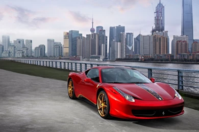 Ferrari 458 Italia Wallpapers Yellow   Image