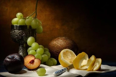 Wallpapers Laying Fruit Still life Food Image