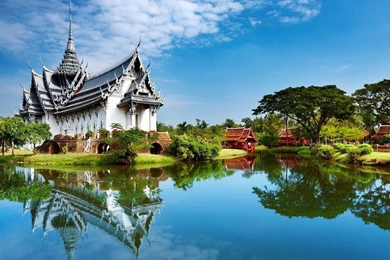 Download Beautiful Garden Pavilion Wallpapers