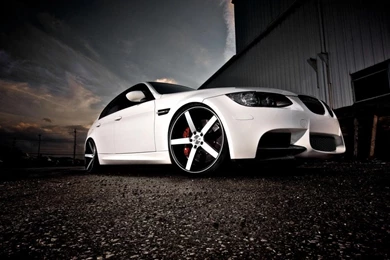 Download Wallpapers Bmw, E90, M3, White, Sedan, Vossen, Bmw ...