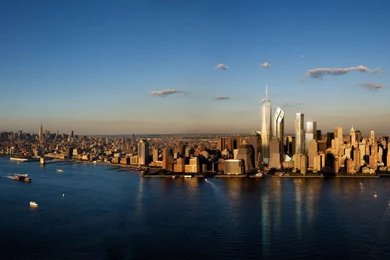 Dual Monitor New York Skyline Wallpapers   Magic4Walls.com
