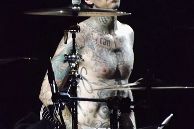 Travis Barker On Eat Sleep Blink   DeviantArt