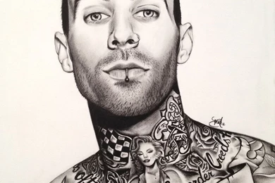 Travis Barker By Jourixia On DeviantArt