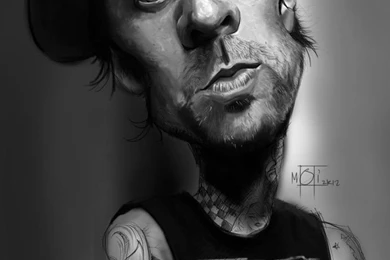 Travis Barker Sketchpainting By Shavunei23 On DeviantArt