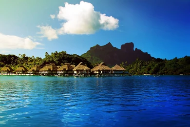 Bora Bora Island Scenery Wallpapers   Travel HD Wallpapers