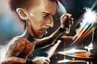 Travis Barker Blink 182 By Joeymasong On DeviantArt