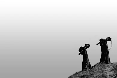 Black Gray Robes Electric Guitars Guitarists Sunn O))) Drone Doom ...