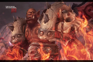 DeviantArt: More Like Wallpapers   Garrosh Hellscream. By POPULAIR3