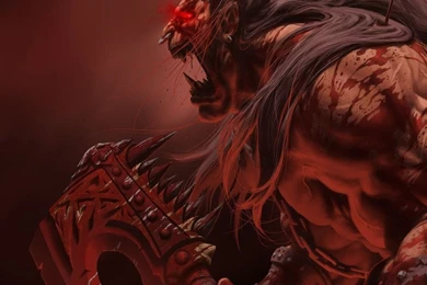 Warcraft   Grom Hellscream By Geoffrey E On DeviantArt